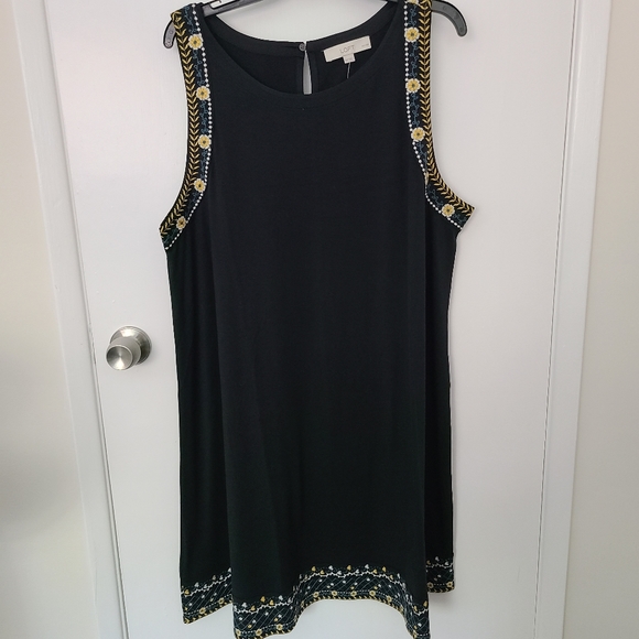 🆕️ LOFT Sleeveless Swing Dress - Picture 2 of 8